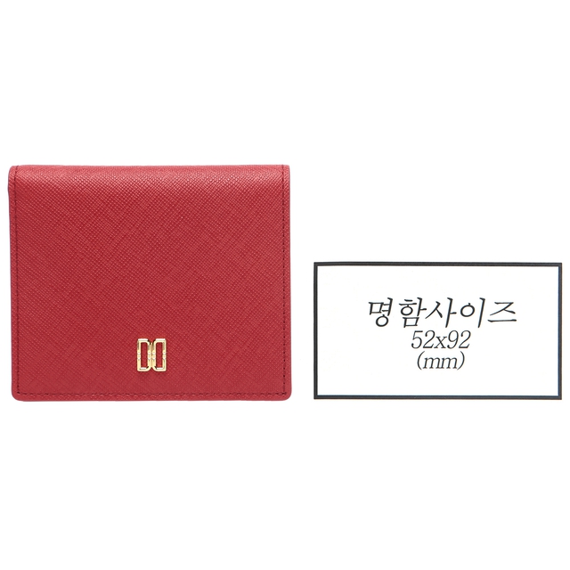 레드 골드 DD 장식 지폐 수납형 카드 지갑 DC3K6F006RD - 사는 게 즐겁다! 롯데닷컴