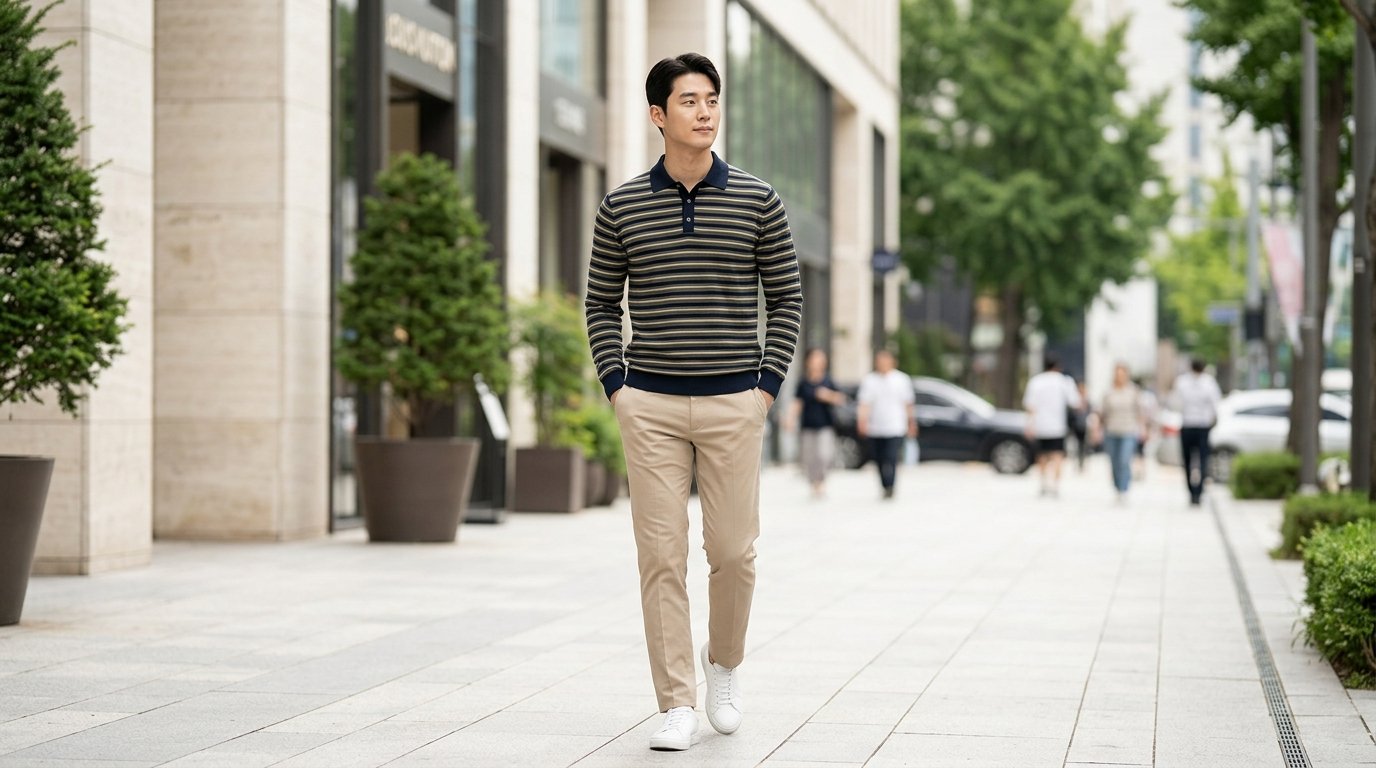 편안한 분위기의 옷방에 티셔츠가 걸린 모습