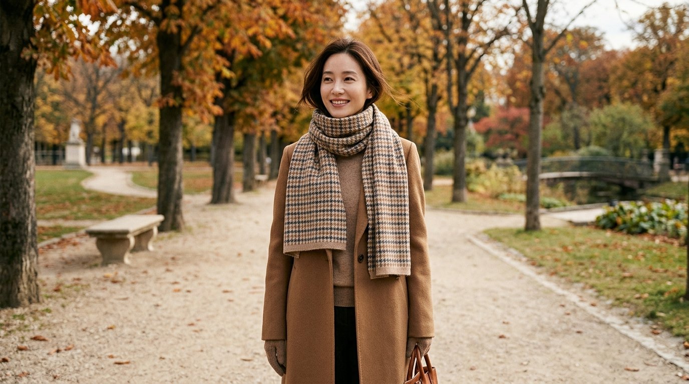 테이블 위에 놓인 다양한 형태와 색상의 가죽 지갑