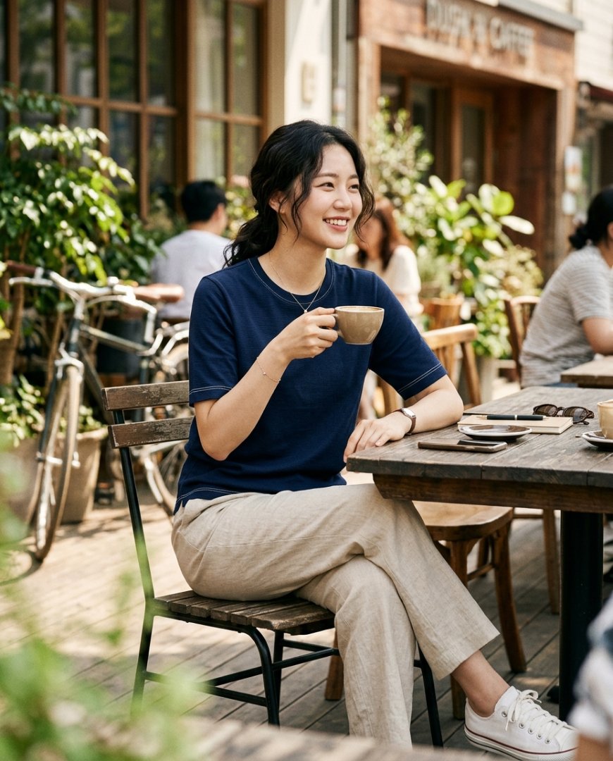 책을 읽고 있는 편안한 모습의 사람