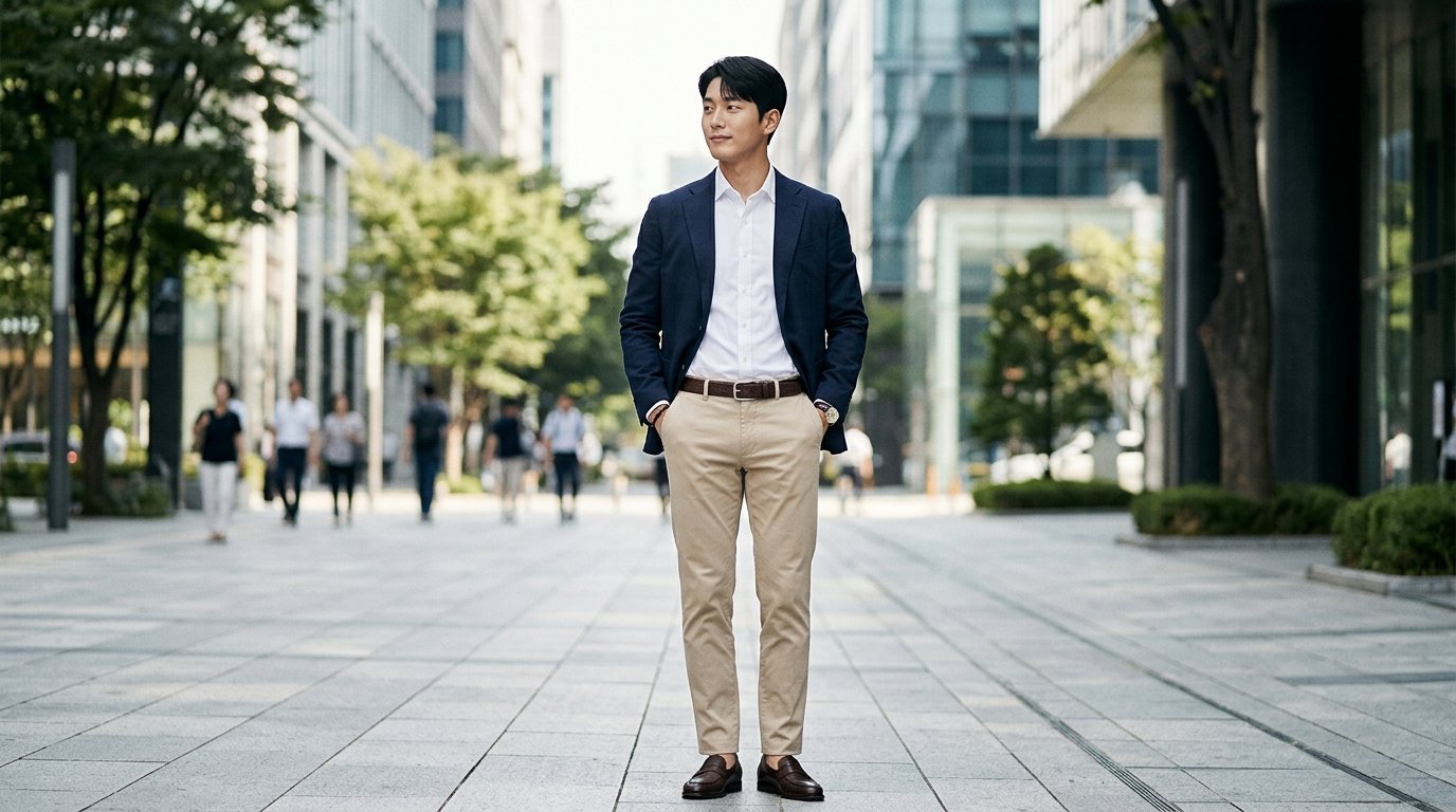 다양한 소재와 색상의 벨트가 테이블에 놓여 있는 모습