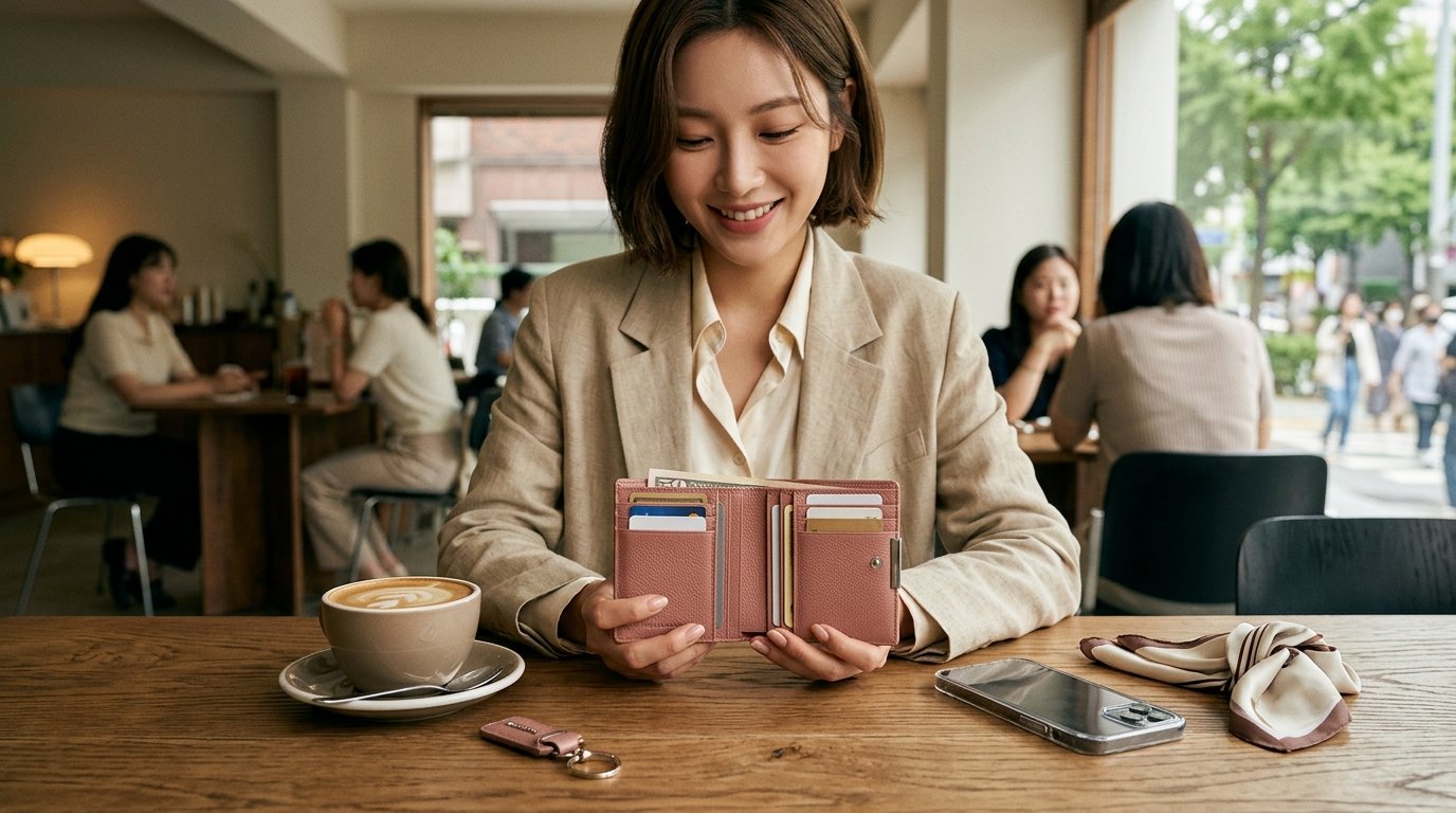 다양한 환경의 카드지갑 디스플레이