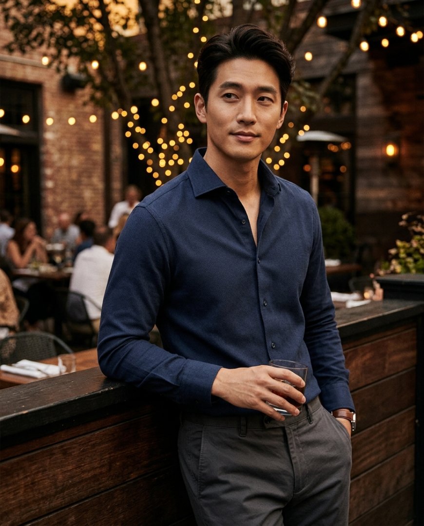 편안한 저녁 모임에서의 실내 복장
