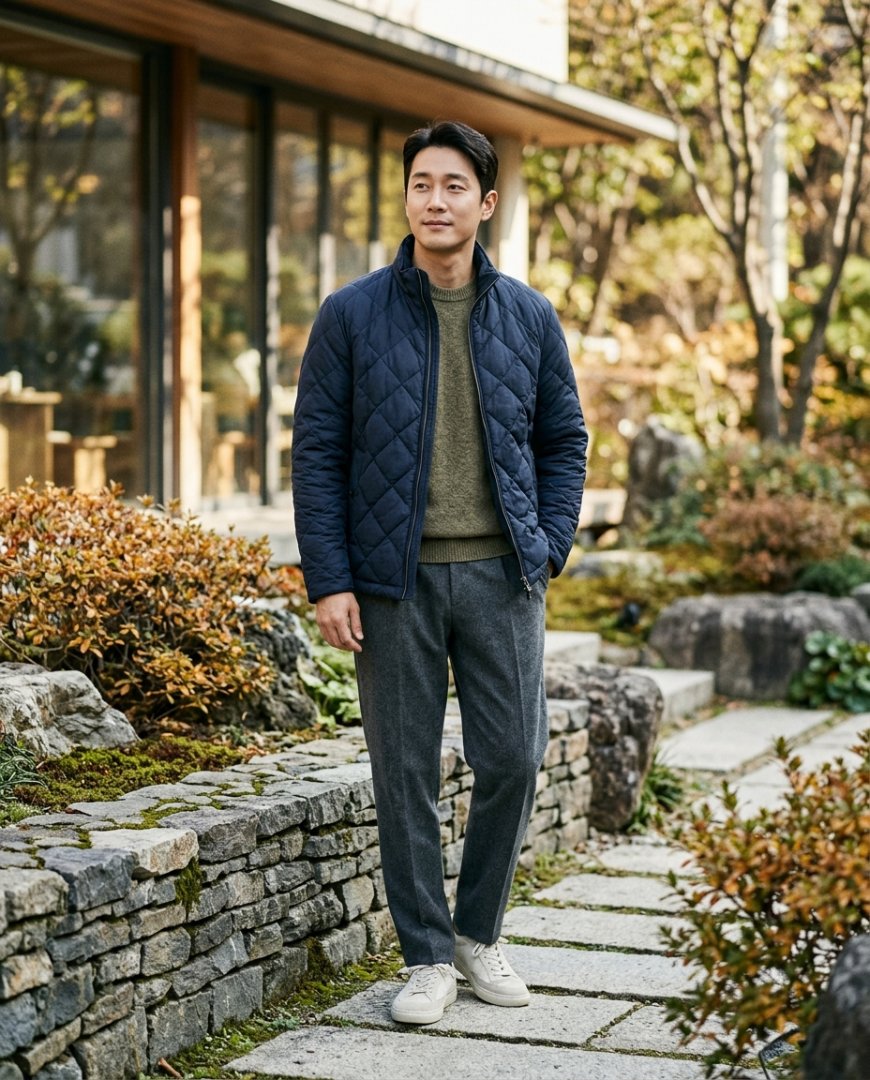 공원에서 편안하게 휴식을 취하는 주말의 캐주얼룩