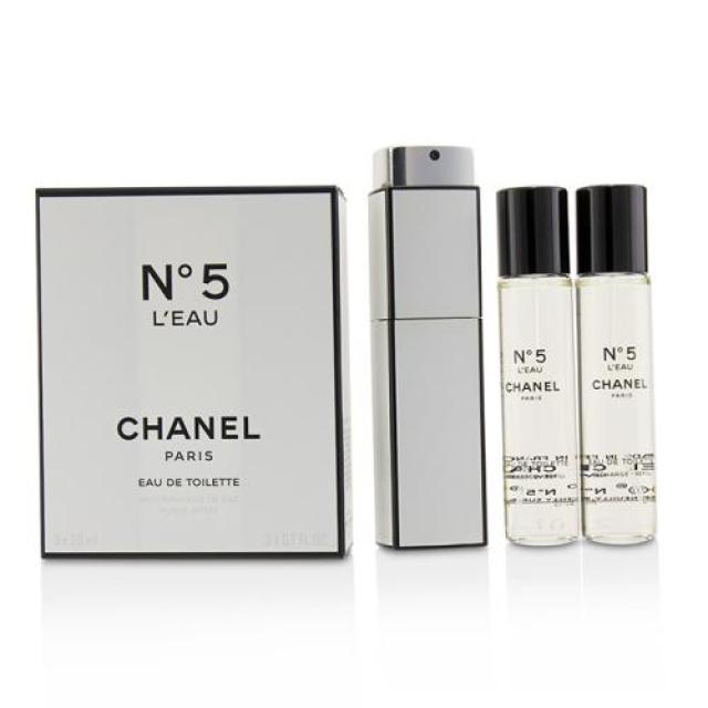 chanel no 5 eau de parfum 3x20ml